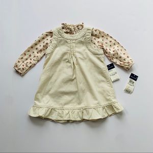 Ralph Lauren Corduroy 2 Piece Dress 9 Months